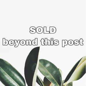 Items SOLD Past This Post 🤗